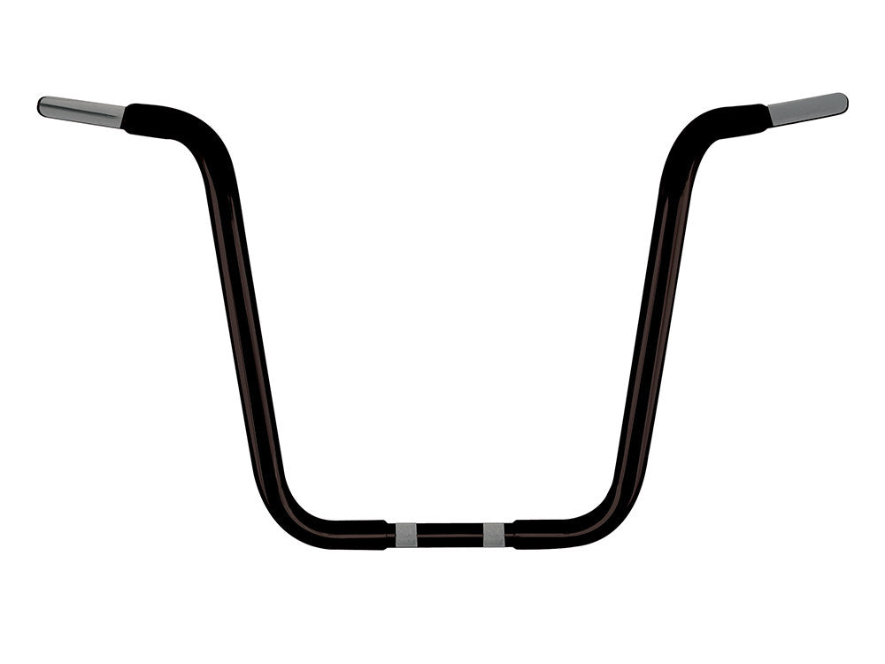 16in. x 1-1/4in. Chubby Ape Hanger Handlebar - Gloss Black. - Wild 1 Handlebars