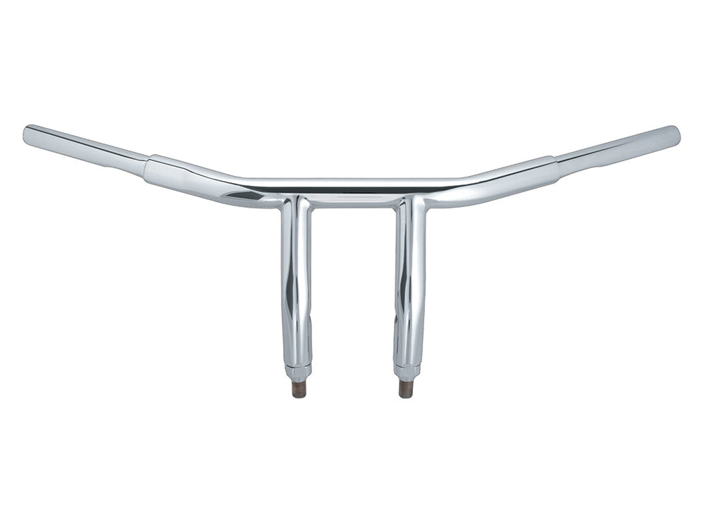 6in. x 1-1/4in. Chubby Drag T-Bar Handlebar - Chrome. Fits OEM Softail Springer 1988-2009 - Wild 1 Handlebars