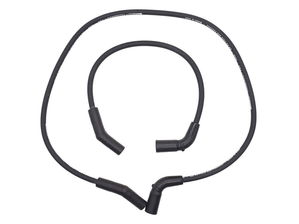 8mm Spark Plug Wire Set - Black. Fits Touring 2009-2016. - Walker Products