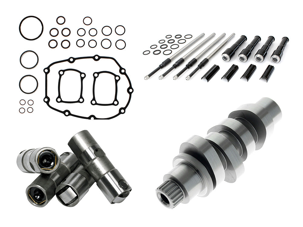 Red Shift/Fuel Moto Z-Factor 534 Performance Cam Kit - Black Pushrods. Fits Gen 2 Milwaukee-Eight 2024up. Street Glide, Road Glide & CVO Road Glide ST 2024up, Touring 2025up & Softail 2025up - Zipper Performance