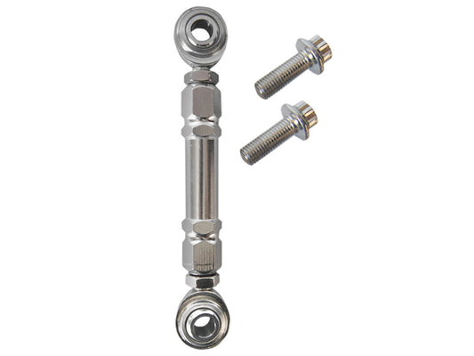 Mid Control Shift Linkage Rod - Polished. Fits Dyna 1991-2017, FXR 1982-1994 & Softail 2018up with Mid Controls - Alloy Art
