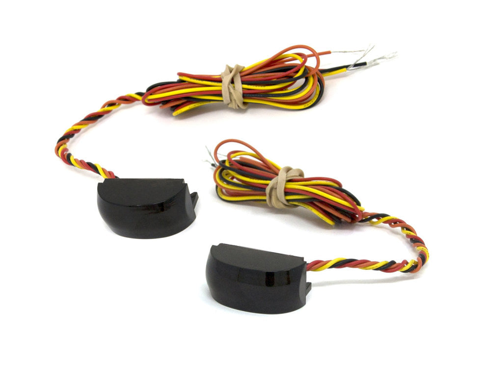 Replacement LED's with Smoke Lens & Amber/Red Flashing. Fits Alloy Art Strut Lights. - Alloy Art