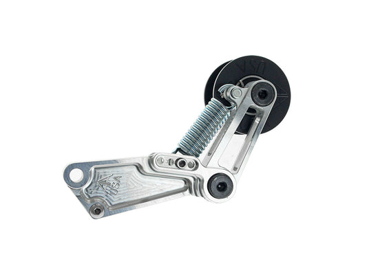 Spreading Eagle Rear Chain Tensioner - Black. Fits Softail 2018up - Alloy Art