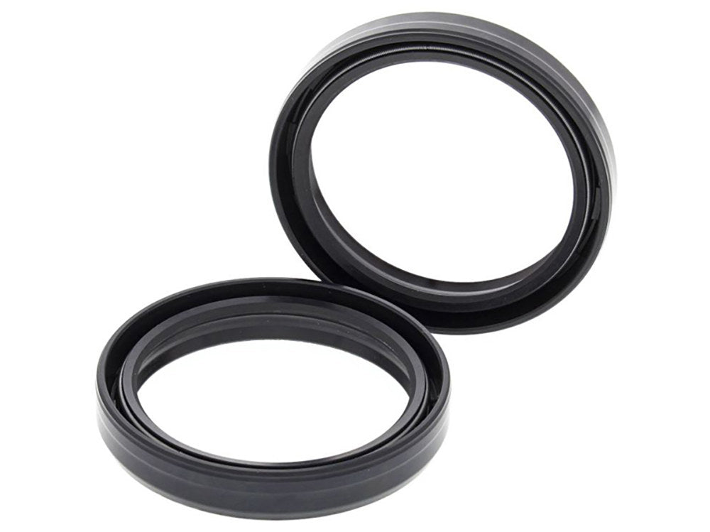 49mm Fork Seals. Fits Dyna 2006-2017, Rocker 2008-2011, V-Rod 2002-2011, Touring 2014up, Breakout 2013up & Some Softail 2018up - All Balls Racing