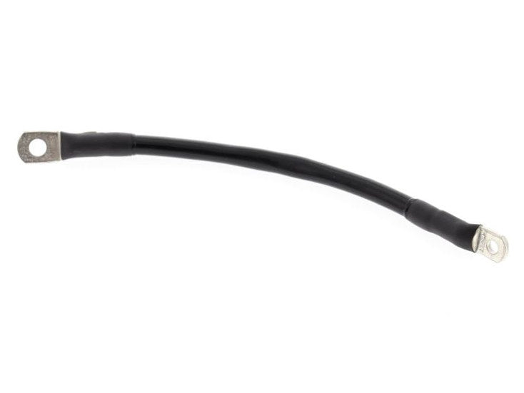 9in. Long Universal Battery Cable - Black. - All Balls Racing