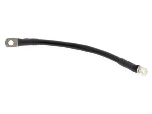 9in. Long Universal Battery Cable - Black. - All Balls Racing