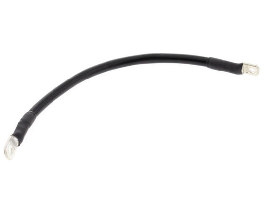 12in. Long Universal Battery Cable - Black. - All Balls Racing