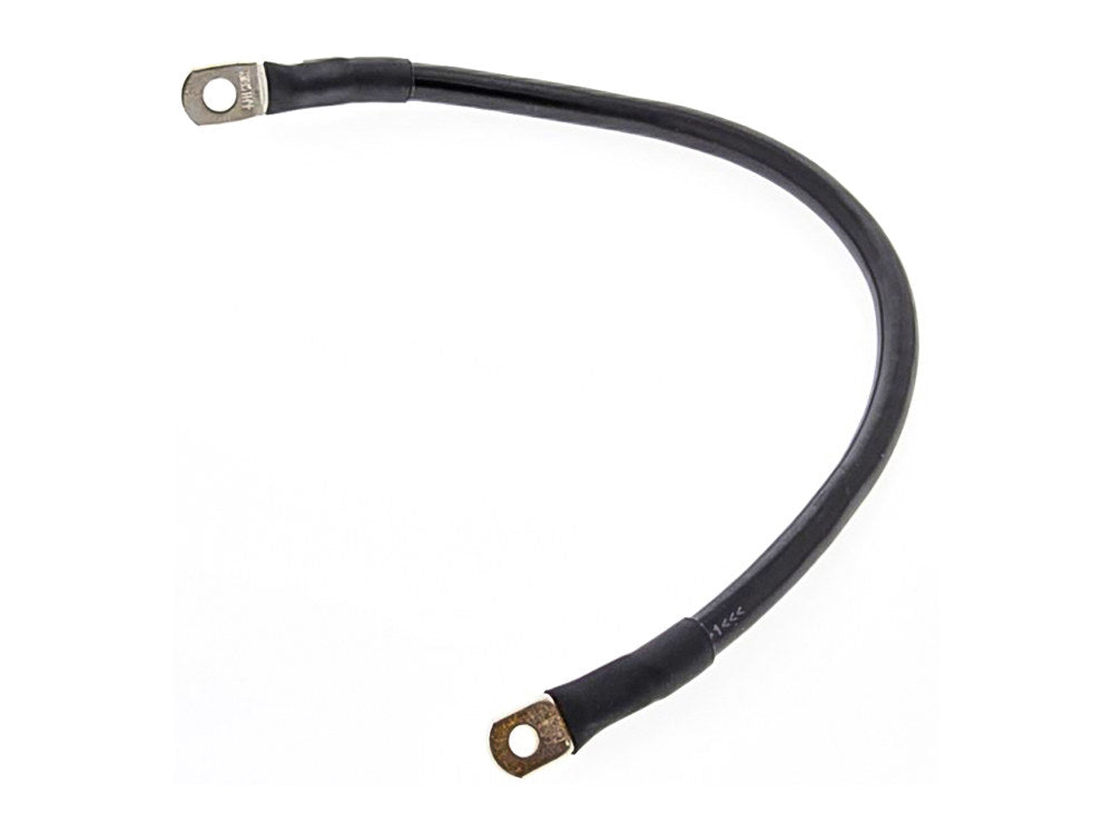 15in. Long Universal Battery Cable - Black. - All Balls Racing