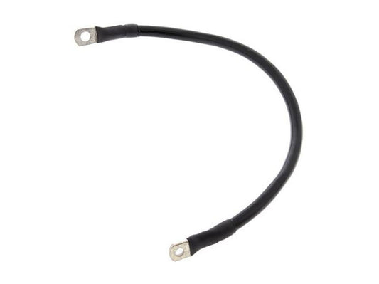 16in. Long Universal Battery Cable - Black. - All Balls Racing
