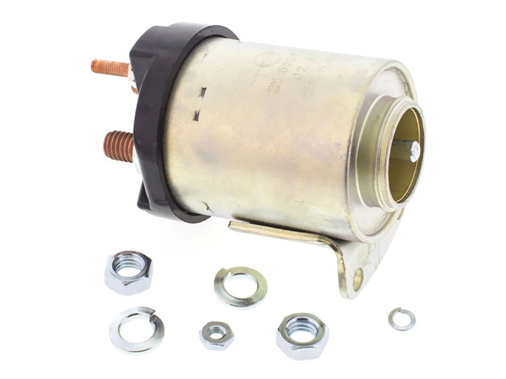Starter Solenoid - Zinc. Fits 4Spd Big Twin 1965-1986, Softail 1984-1988 & Sportster 1967-1980. - All Balls Racing