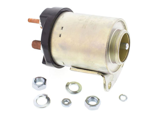 Starter Solenoid - Zinc. Fits 4Spd Big Twin 1965-1986, Softail 1984-1988 & Sportster 1967-1980. - All Balls Racing