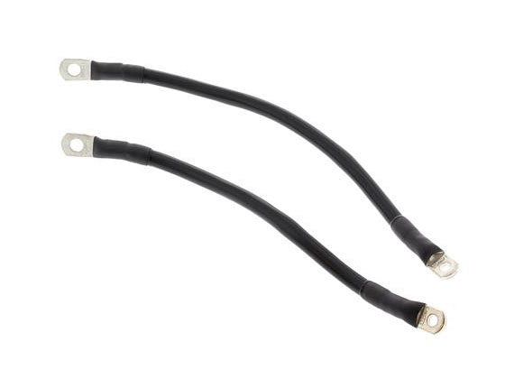 Battery Cable Kit - Black. Fits Softail 1989-2008. - All Balls Racing