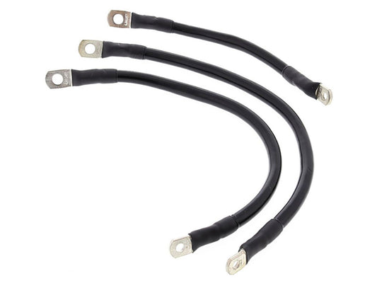 Battery Cable Kit - Black. Fits Touring 1993-2008 - All Balls Racing