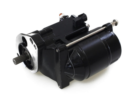 1.7kw Starter Motor - Black. Fits Big Twin 1989-2006 - All Balls Racing