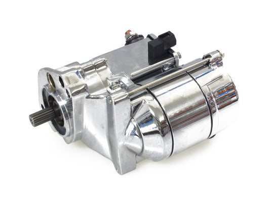 1.7kw Starter Motor - Chrome. Fits Big Twin 1989-2006 - All Balls Racing