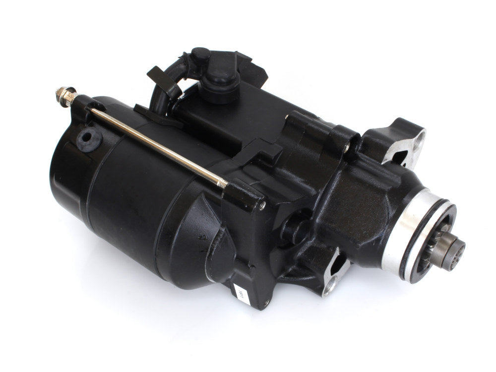 1.4kw Starter Motor - Black. Fits Softail 2007-2017, Dyna 2006-2017 & Touring 2007-2016 - All Balls Racing