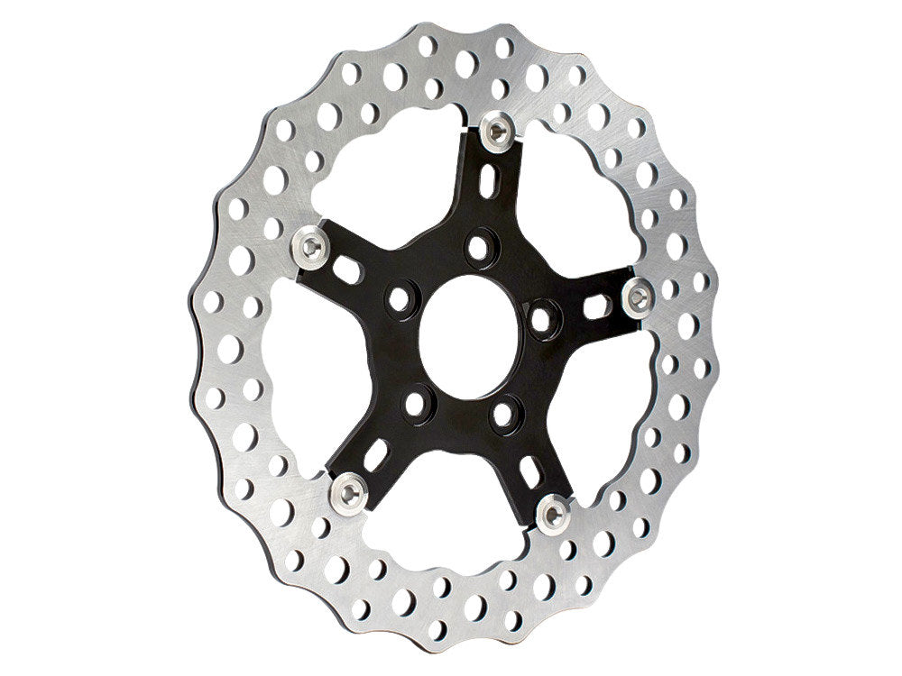 11.8in. Front Jagged Disc Rotor. Fits Dyna 2006-2017, Softail 2015up, Sportster 2014-2021 & Some Touring 2008up. - Arlen Ness