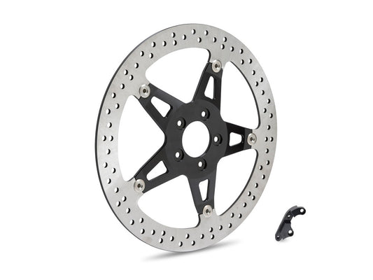 14in. Right Hand Front Big Brake Disc Rotor. Fits FXDR 2019-2020, Touring 2008-2013 & 2018-2023 'Special' Models with Hub Mounted Disc - Arlen Ness