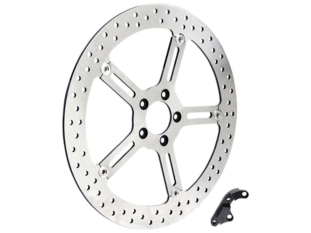 15in. Right Hand Front Big Brake Disc Rotor. Fits Softail 2015-2017 & Dyna 2006-2017. - Arlen Ness