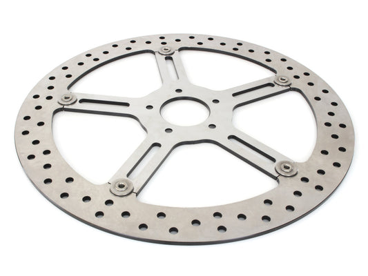 15in. Left Hand Front Big Brake Disc Rotor. Fits Softail Street Bob, Breakout & Low Rider 2018up & Standard 2020up. - Arlen Ness