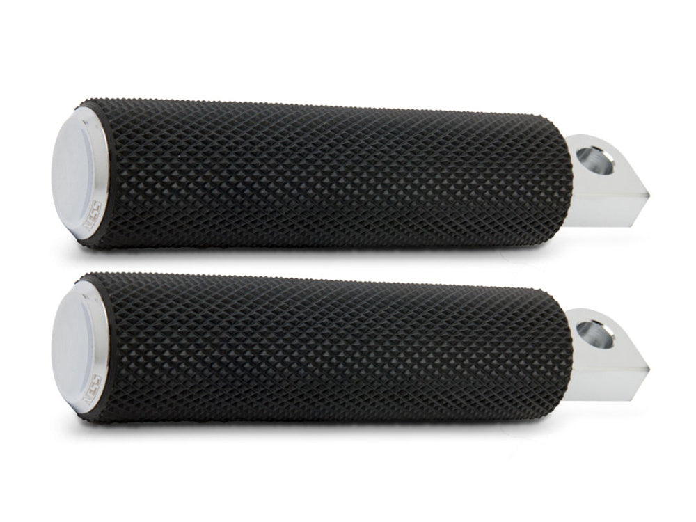 Knurled Fusion Footpegs - Chrome. Fits Softail 2018up Rear Passenger - Arlen Ness