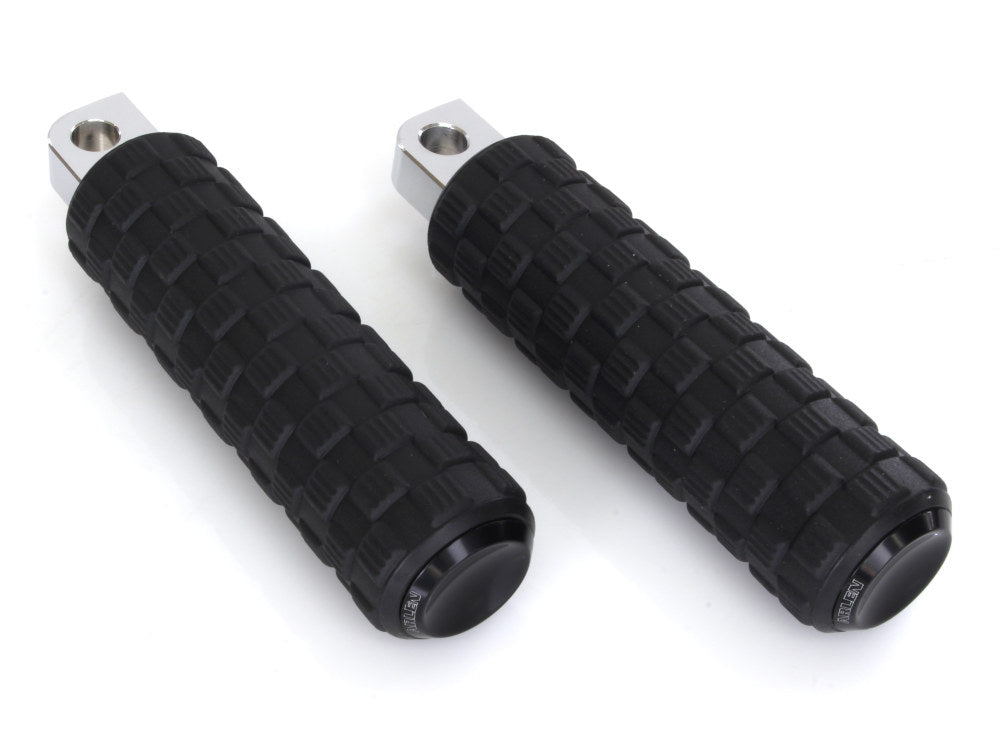 Air Trax Footpegs - Black. - Arlen Ness