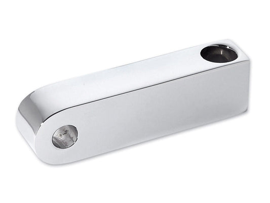 2-3/4in. Extended Headlight Mount Block - Chrome. - Arlen Ness