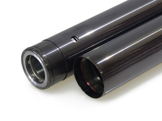 Fork Tubes - Black. Stock Length. Fits Softail 2018up. - Arlen Ness