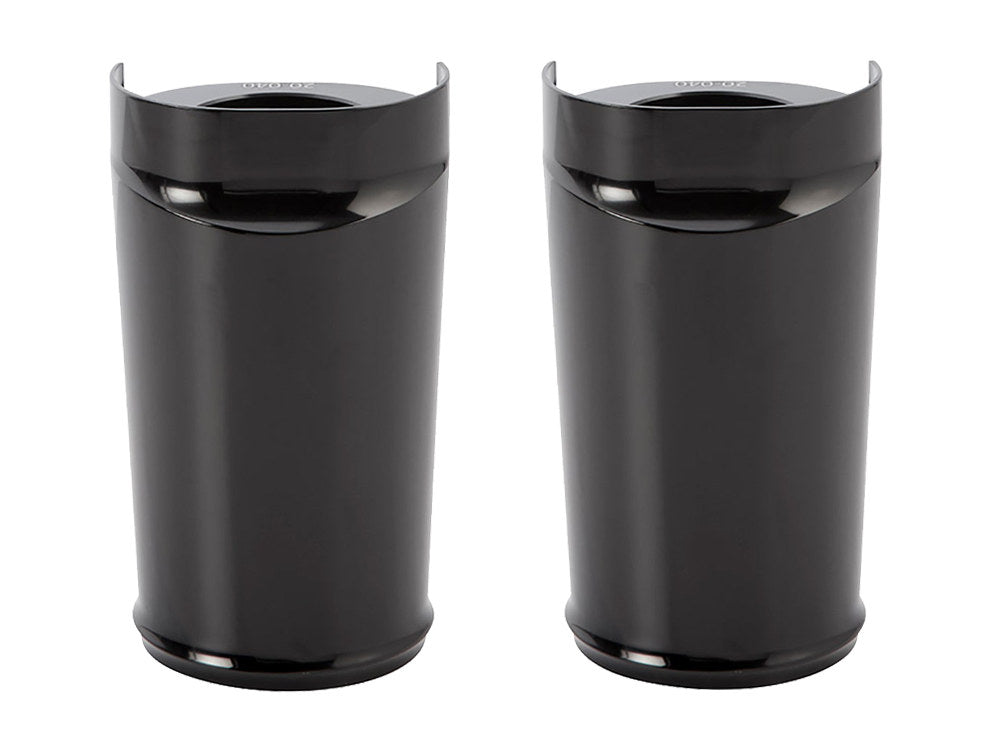 Smooth Fat Fork Boots - Black. Fits Touring 2014up. - Arlen Ness