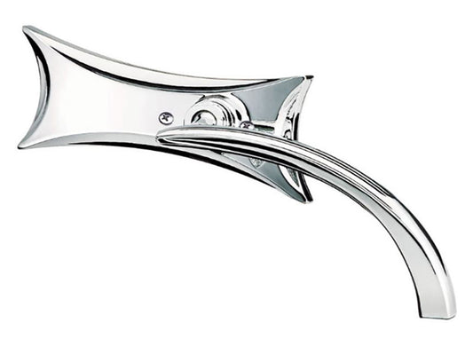 Four Point Mirror - Chrome. Fits Right. - Arlen Ness
