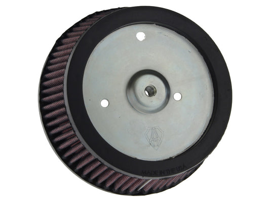 Air Filter Element. Fits Twin Cam 1999-2017, Evo Big Twin 1993-1999 & Sportster 1988up with Round Cover. - Arlen Ness