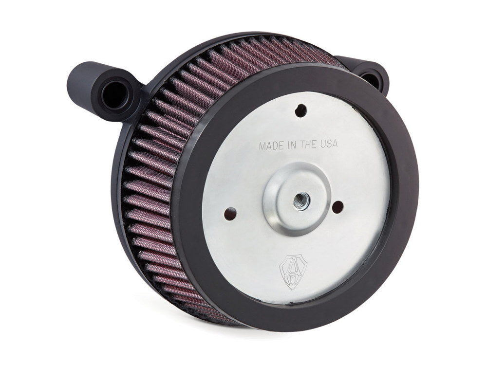 Stage 1 Big Sucker Air Cleaner Kit - Black. Fits Big Twin 1993-1999. - Arlen Ness