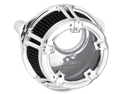 Method Clear Air Cleaner Kit - Chrome. Fits Touring 2017-2024 & Softail 2018-2024 - Arlen Ness