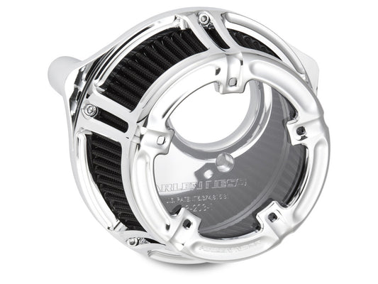 Method Air Cleaner Kit - Chrome. Fits Touring 2008-2016, Softail 2016-2017, CVO Softail 2011-2017 & Dyna Low Rider S 2016-2017 with Throttle-by-Wire - Arlen Ness