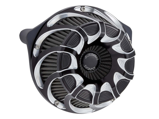 Drift Air Cleaner Kit - Contrast Cut. Fits Touring 2017-2024 & Softail 2018-2024 - Arlen Ness