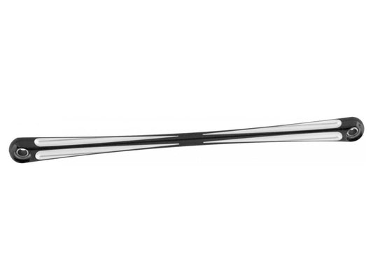 Round Deep Cut Shift Linkage Rod - Black. Fits Softail 1986up, Touring 1980up & Dyna Wide Glide 1993-2003 - Arlen Ness