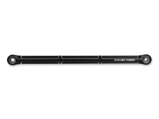 Beveled Shift Linkage Rod - Black. Fits Softail 1986up, Touring 1980up & Dyna Wide Glide 1993-2003 - Arlen Ness