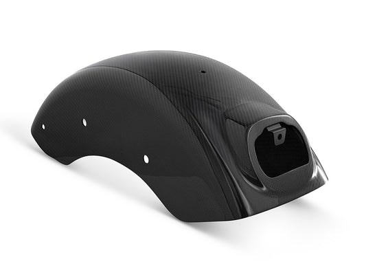 Carbon Rear Fender - Gloss Finish. Fits Softail Low Rider 2018-2020, Low Rider S 2020up & Low Rider ST 2022up - Arlen Ness