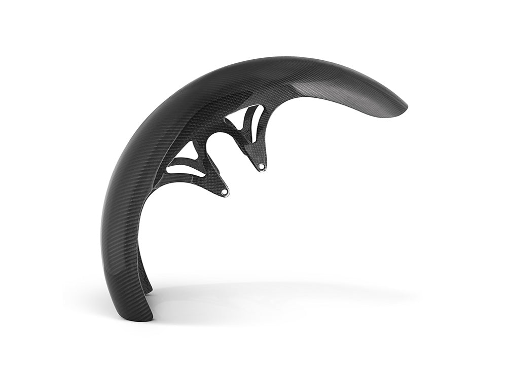 Carbon Wrapper Front Fender. Fits CVO Touring 2023up, Street Glide & Road Glide 2024up & Touring 2025up with 21in. Front Wheel - Arlen Ness