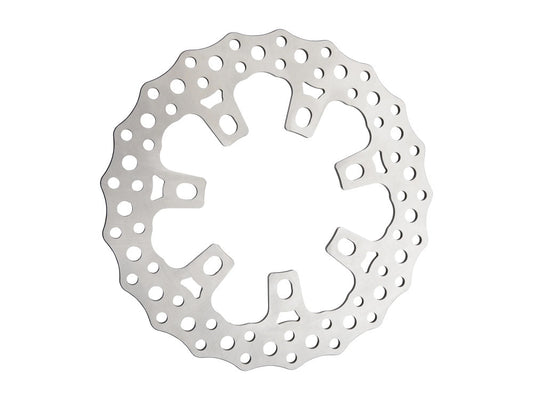 11.8in. Front Jagged Disc Rotor - Stainless Steel. Fits Touring 'Limited' Models 2020-2023 with OEM Wheel. - Arlen Ness