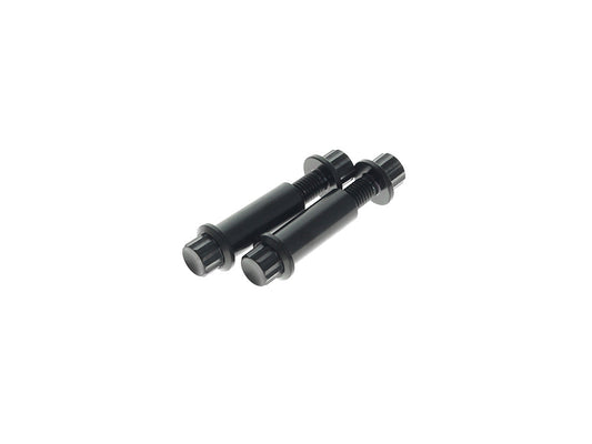 Titanium 12-Point Footpeg Mounting Hardware - Black. Fits H-D Male Mount Footpegs - Arlen Ness