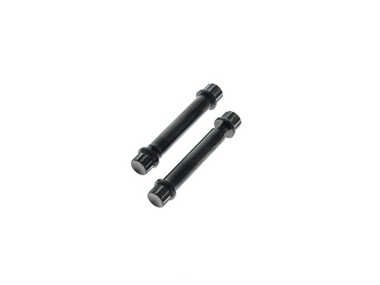 Titanium 12-Point Footpeg Mounting Hardware - Black. Fits Softail 2018up & Sportster S 2021up - Arlen Ness