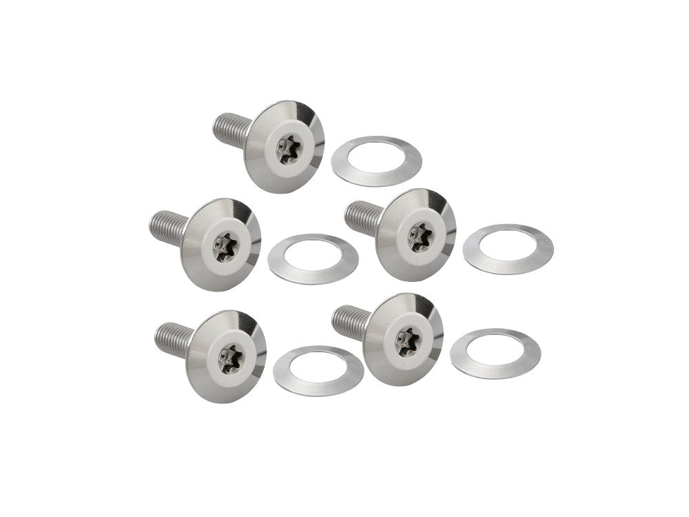 Forged Front Brake Rotor Bolts - Stainless. Fits Most Touring 2014-2024 with Spoke Mounted Disc - Arlen Ness