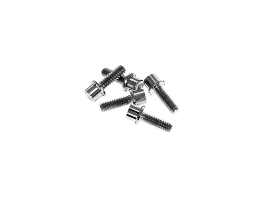 Titanium 12-Point Derby Cover Bolt Kit - Polished. Fits Softail 2018up - Arlen Ness