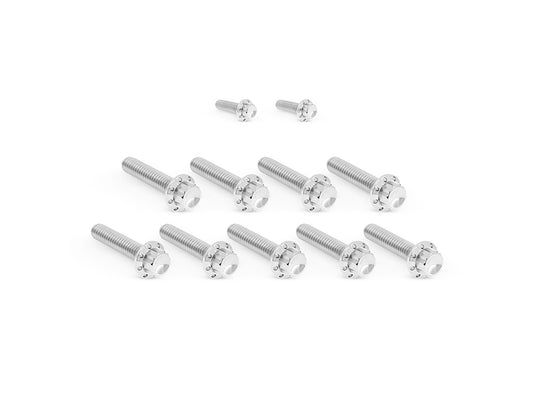 Titanium 12-Point Cam Cover Bolt Kit - Polished. Fits Most Touring 2017-2024 & Softail 2018-2024 - Arlen Ness