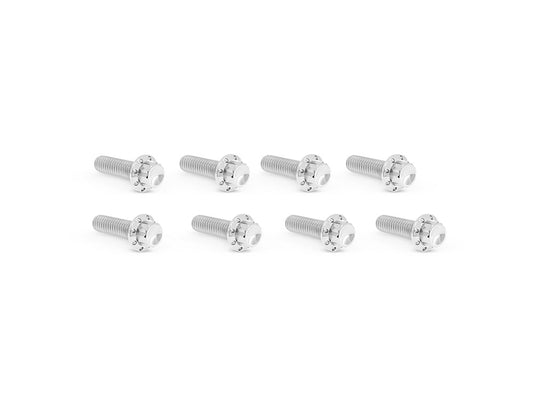 Titanium 12-Point Tappet Cover Bolt Kit - Polished. Fits Softail 2000up, Touring 1999up & Dyna 1999-2017 - Arlen Ness