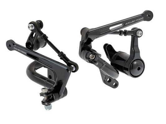 Mid Controls - Black. Fits Touring 2014-2023 - Arlen Ness