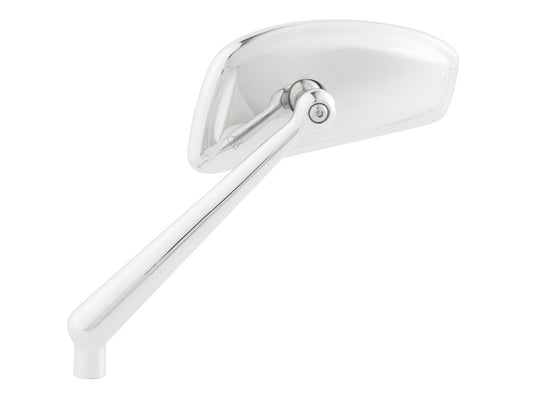 Tearchop Mirror - Chrome. Fits Left. - Arlen Ness