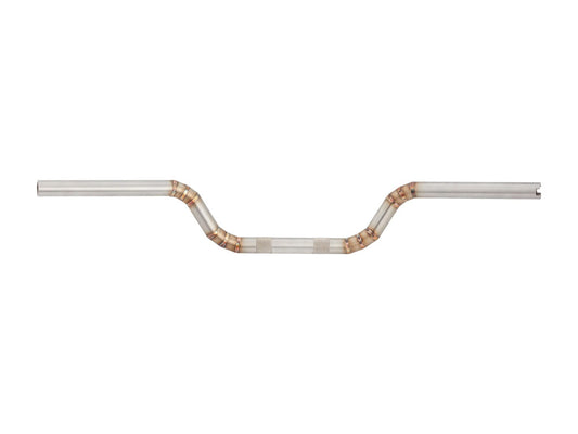 Welded Stainless MX Handlebar - Raw Stainless Steel - Arlen Ness