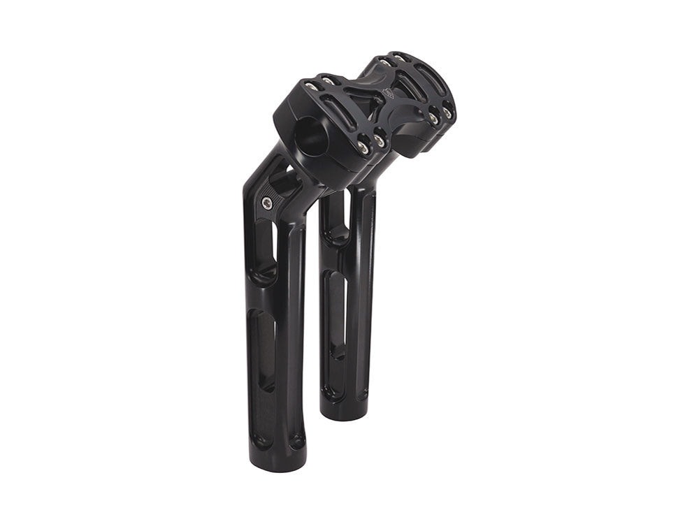 10in. Method Kickback Risers - Black. Fits 1in. Handlebar - Arlen Ness